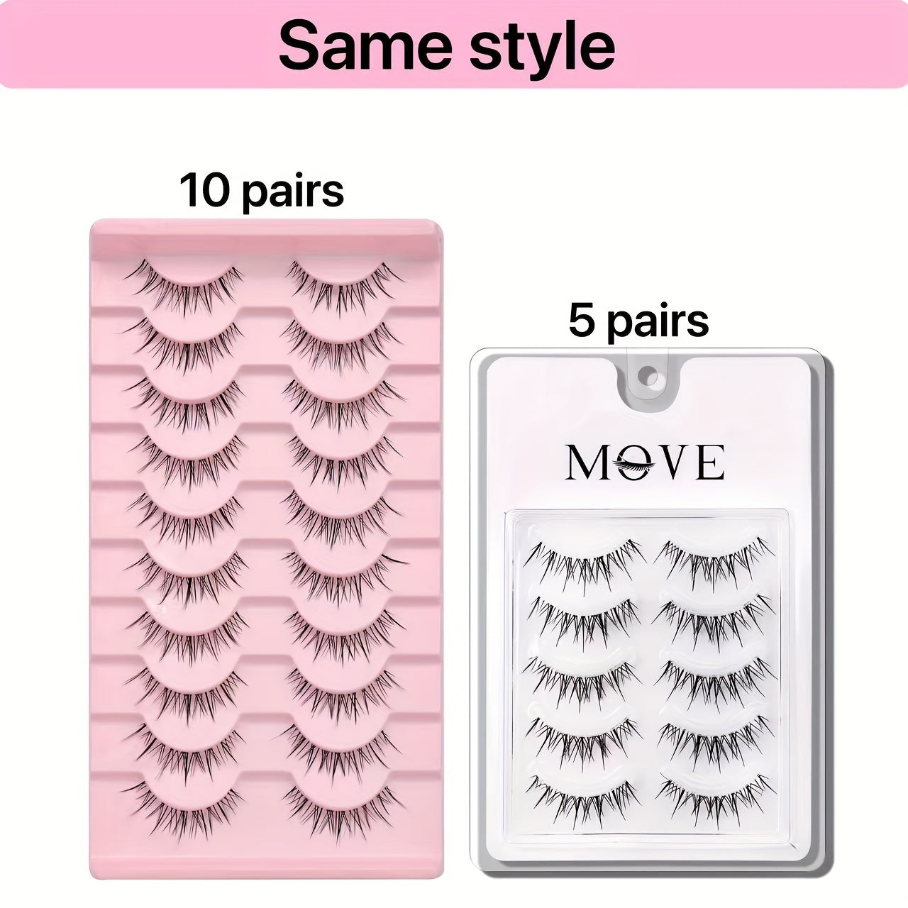 Comics Thai Makeup Lashes Little Devil Fairy False Eye Lashes