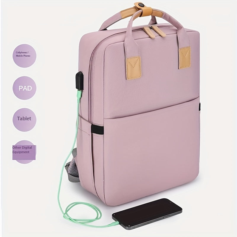 Large Capacity Cube Backpack Durable Lightweight Carry on Bag