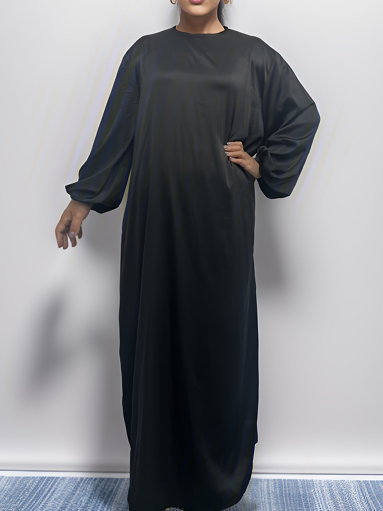 Modest Abaya Outfits Women's Maxi Dress & Cardigan Set