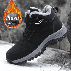 Men's Snow Boots Warm Fleece Outdoor Hiking