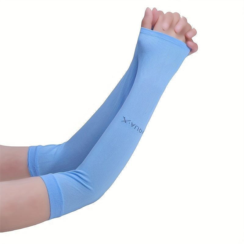 Sunscreen Ice Sleeves Gloves for Outdoor Riding Driving