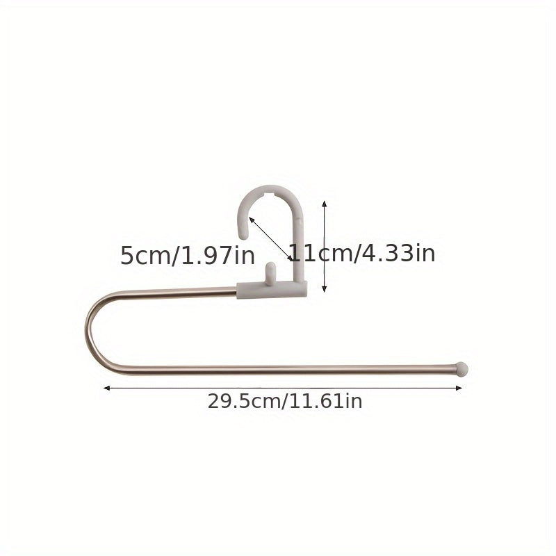 Multifunctional Pants Hanger Non-slip Pants Rack 29x14x0cm