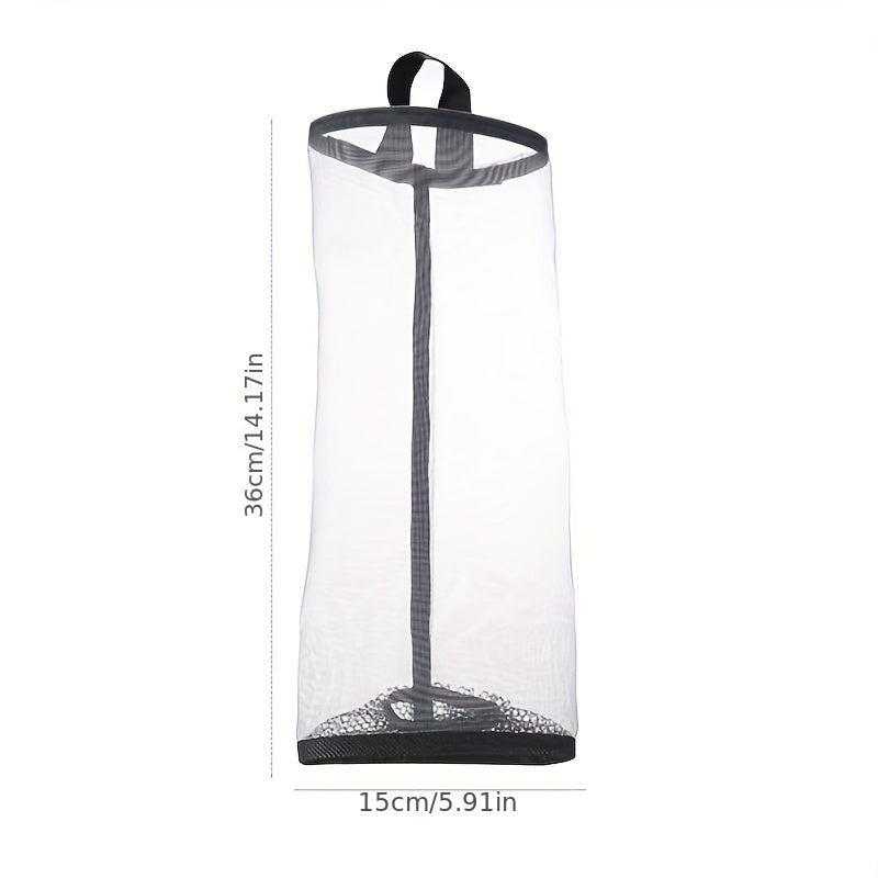 Wall Mounted Garbage Bag Storage Mesh Bag