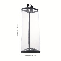 Wall Mounted Garbage Bag Storage Mesh Bag