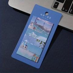 120 Sheets Scenery Sticky Note Index Tags Variety Pack