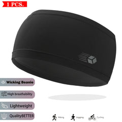 2pcs Sweat Absorbent Sports Headband for Men & Women, Elastic Yoga Running Cycli