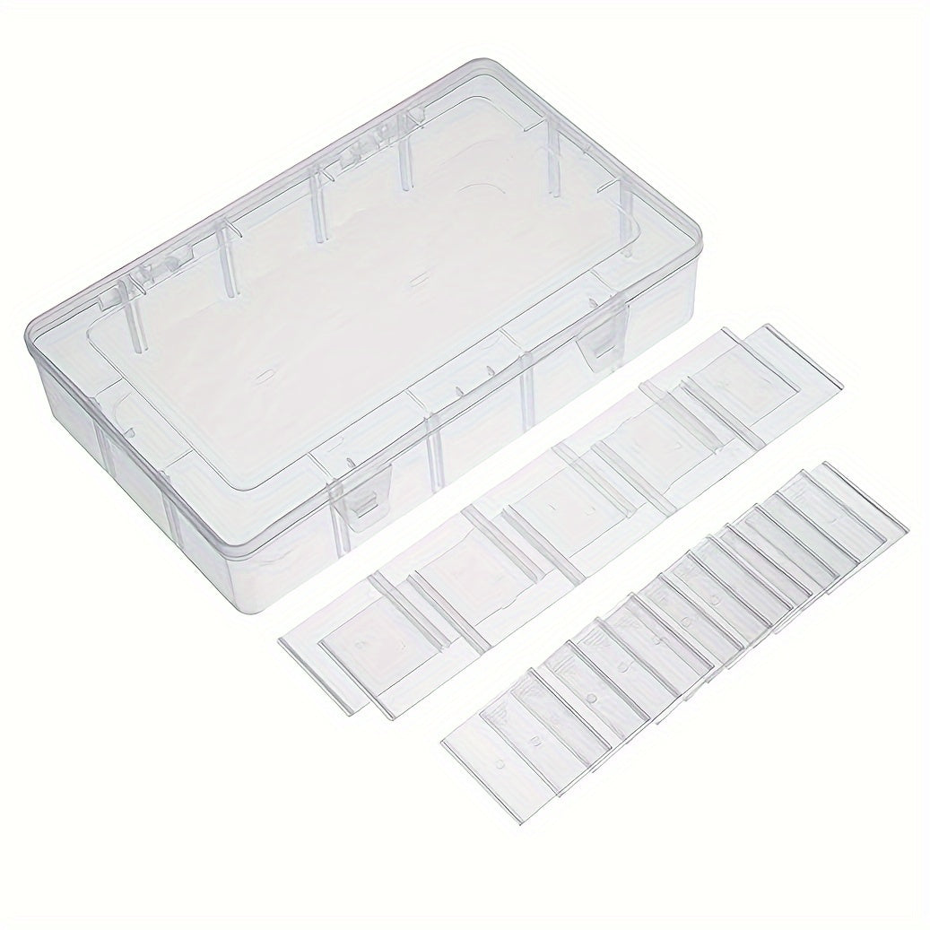 15 Grid Adjustable Plastic Storage Box Room Decor