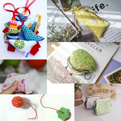 50pcs Twill Cartoon Quilting Cotton Fabric DIY Doll Clothes Fabric