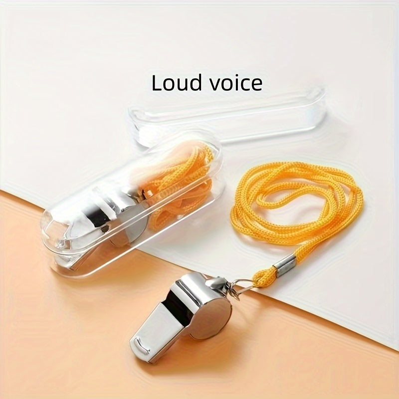 Sports Referee Whistle Metal Stainless Steel Whistle