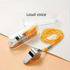 Sports Referee Whistle Metal Stainless Steel Whistle