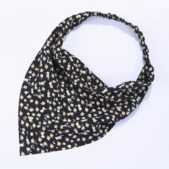 5pcs Colorful Floral Triangle Scarf Headband Turban Bandana Women Head Wrap
