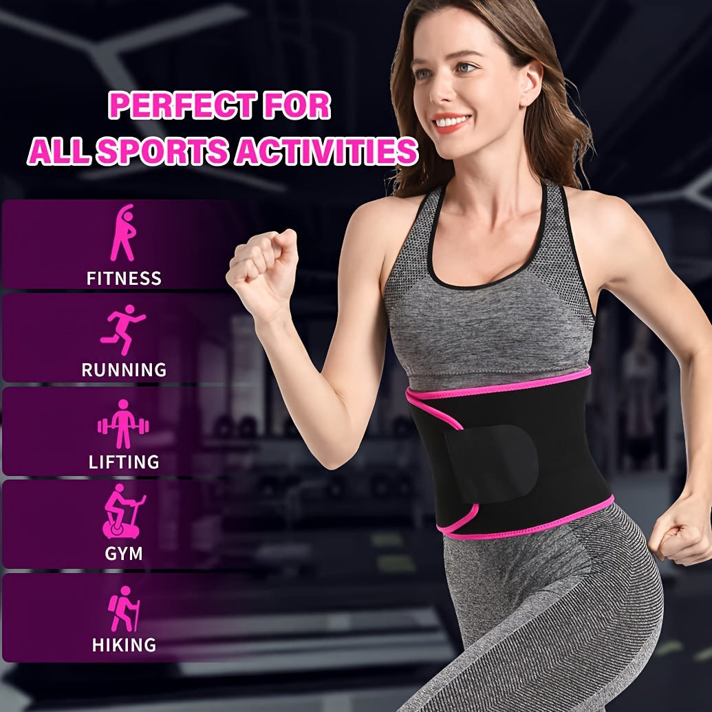Lumbar Support Waist Shaping Belt for Fitness Sports Yoga Workout