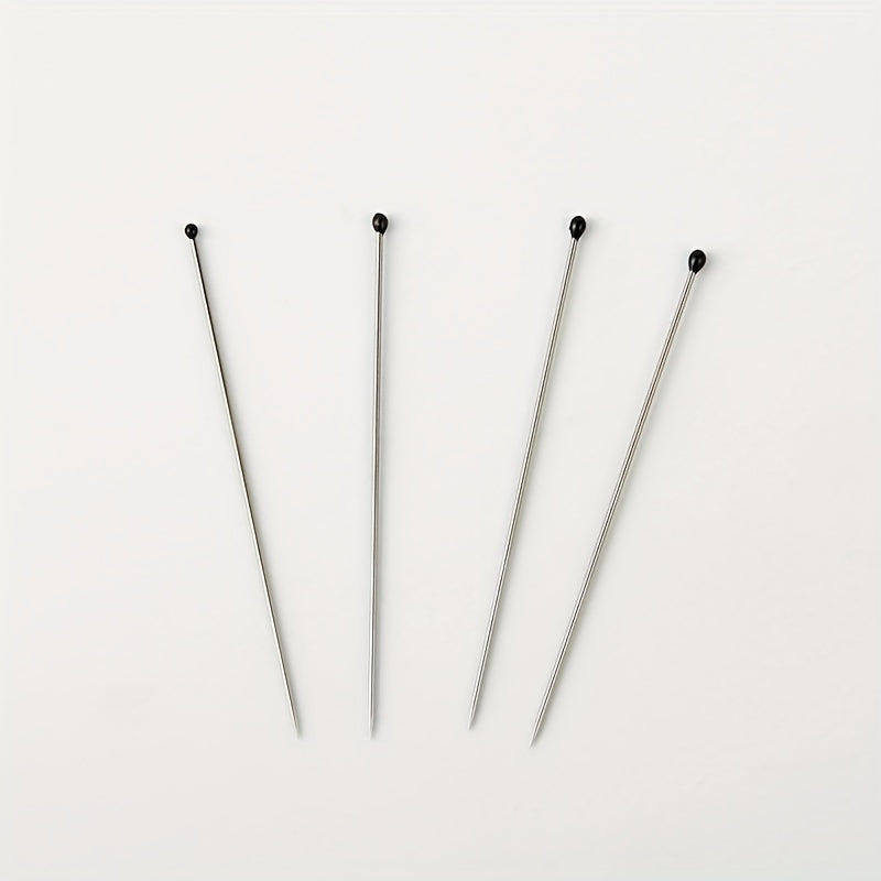 100pcs Plastic Tip Stainless Steel Specimen Needle