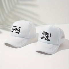 Parent Child Set Mama Mesh Baseball Cap Sunshade Peaked Cap for Toddler