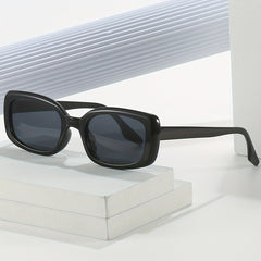 Y2K Rectangle Sunglasses UV400 Anti Glare for Men Women