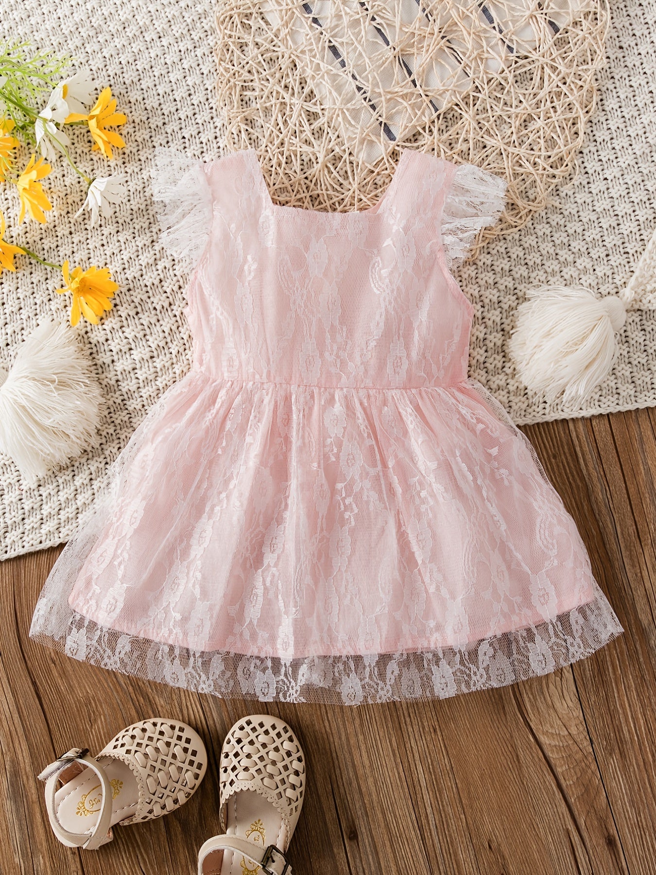 Lace Dress for Baby Girls - Summer Party Dress