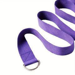 Yoga Stretching Strap With D Rings - Fitness Sports Resistance Rope
