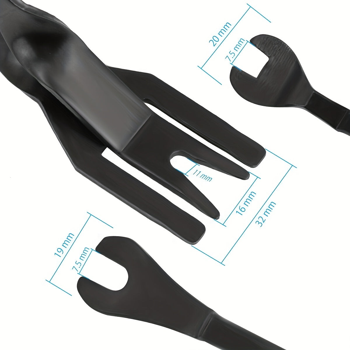 Clip Pliers Set & Fastener Remover 3 Pcs Car Upholstery Clip Removal Tool