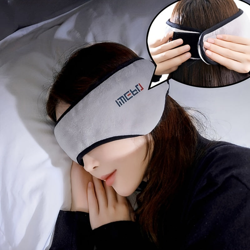 Adjustable Anti-noise Sleep Eye Mask for Winter Rest Travel Nap