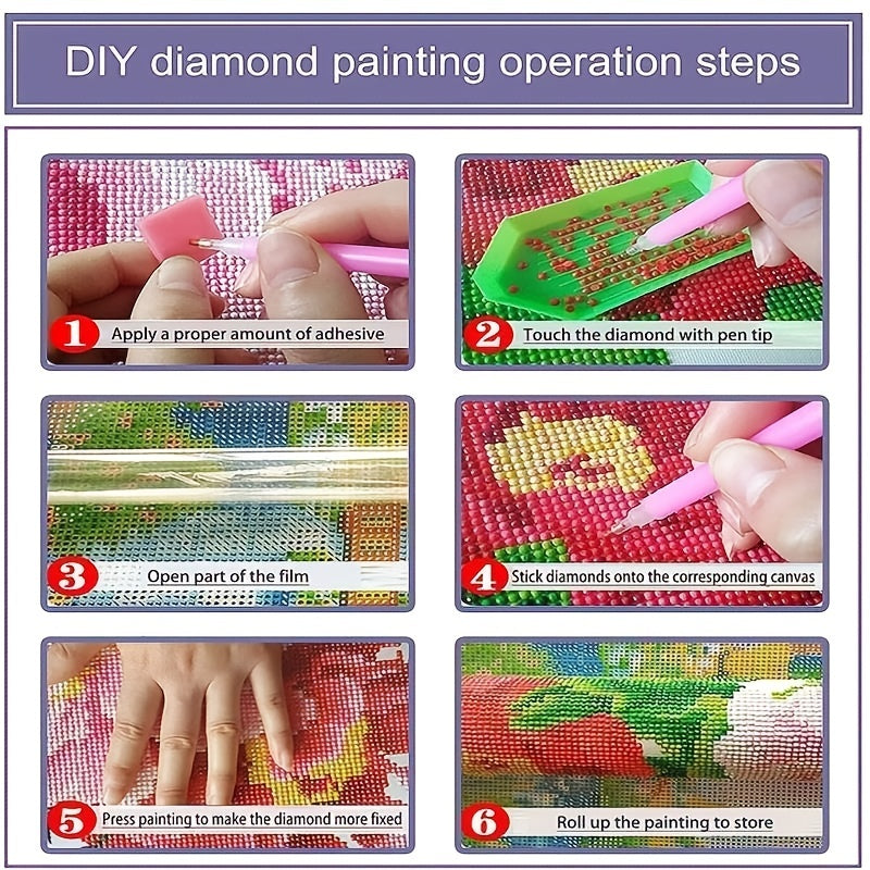 DIY 5D Diamond Art Planet Series Kit