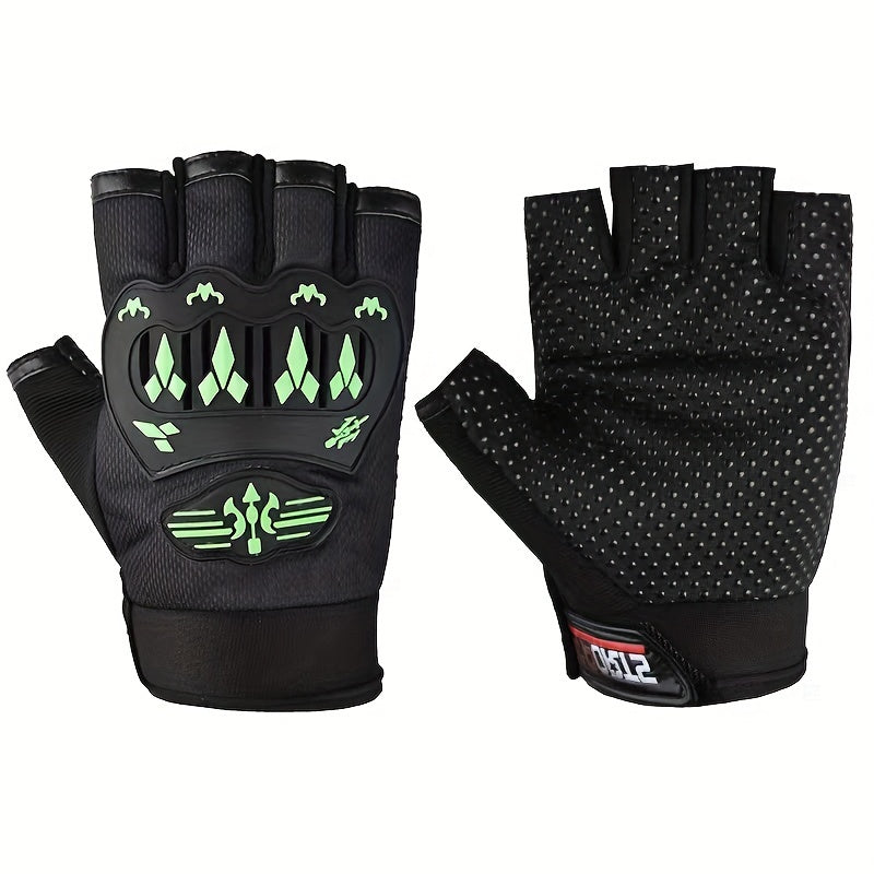 Half Finger Fitness Gloves Non slip Outdoor Gloves For Mountaineering Cycling