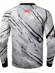 Men's Long Sleeve Motorcycle Off Road T Shirt Quick Drying Outdoor Top