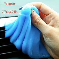 2pcs Car Cleaning Soft Glue Air Outlet Cleaning Mud 140g