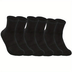 Men's Thick Cotton Mid-calf Socks for Outdoor Running Cycling