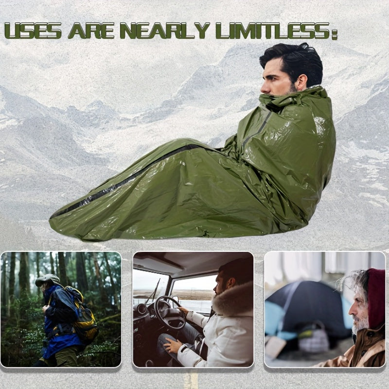 Emergency Survival Blanket Portable Windproof Lightweight Bag