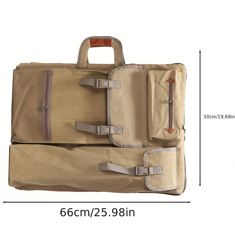 Canvas Backpack 4K Multifunctional Drawing Board Bag