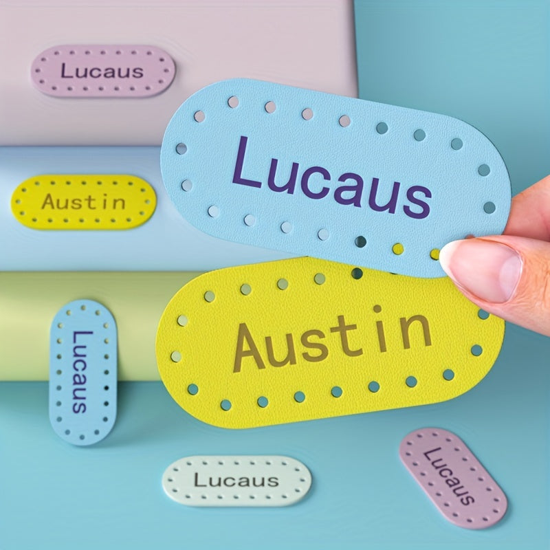 Custom Name Stickers for School Uniforms Embroidery Sewing Clothes Labels
