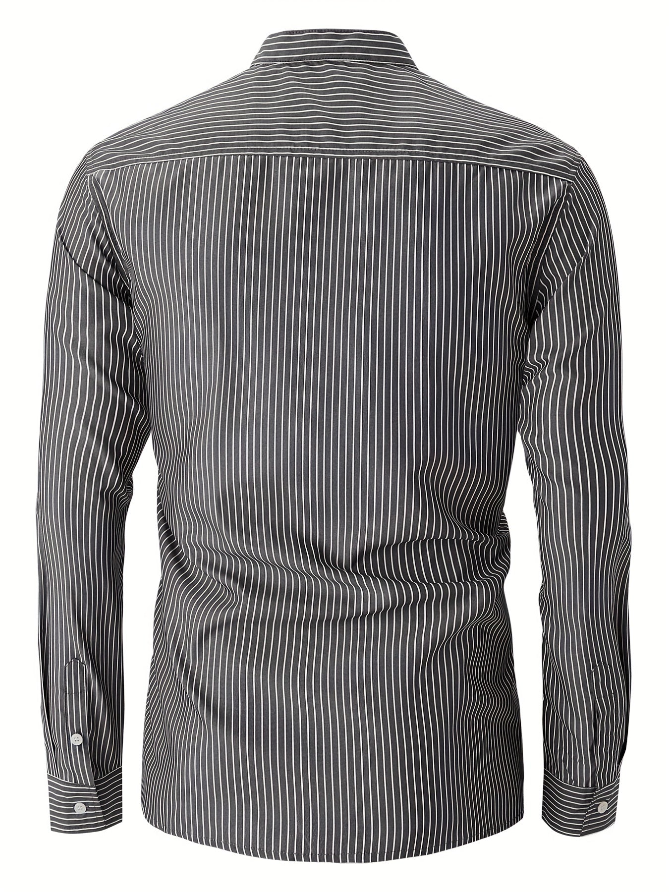 Men's Stripe Long sleeve Shirt - Spring & Summer