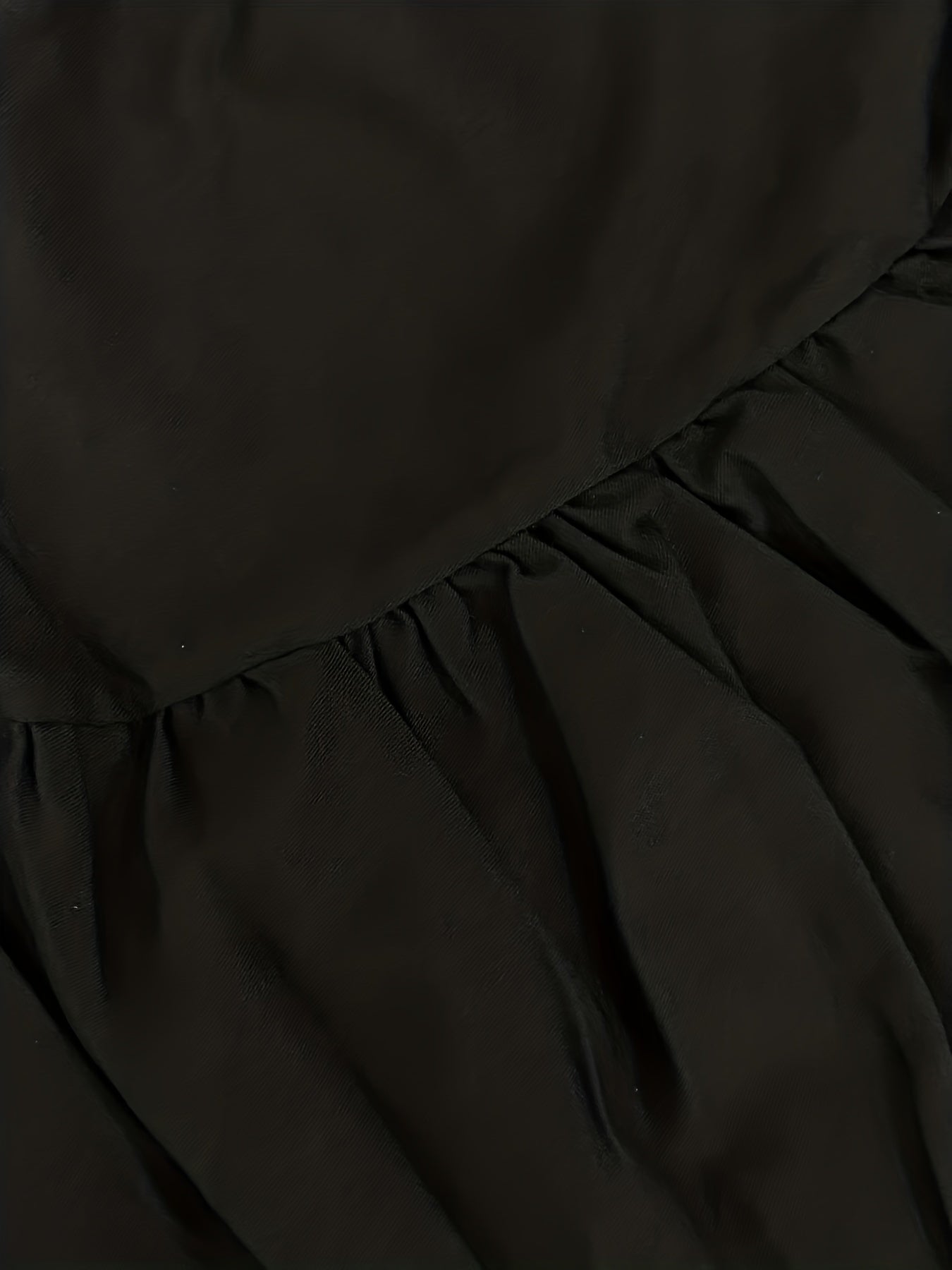 Ruched Elastic Waist Midi Skirt