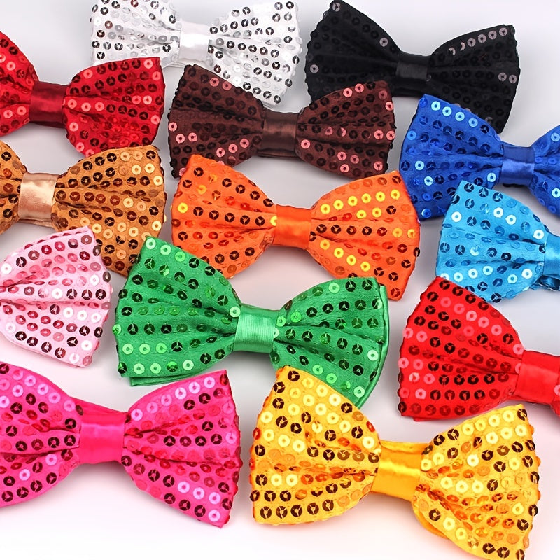 Colorful Sequin Bow for Wedding Party Performance