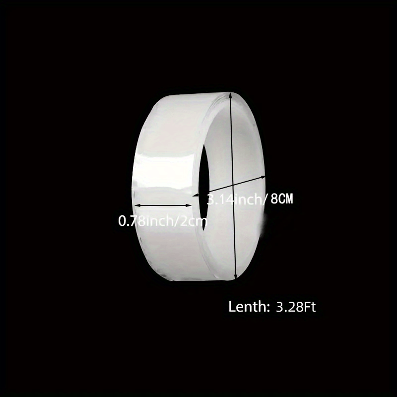 Heavy Duty Double Sided Tape Reusable Strong & Sticky Removable Washable