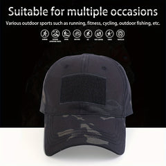 Tactical Camo Baseball Cap Sunscreen Hat for Army Hiking