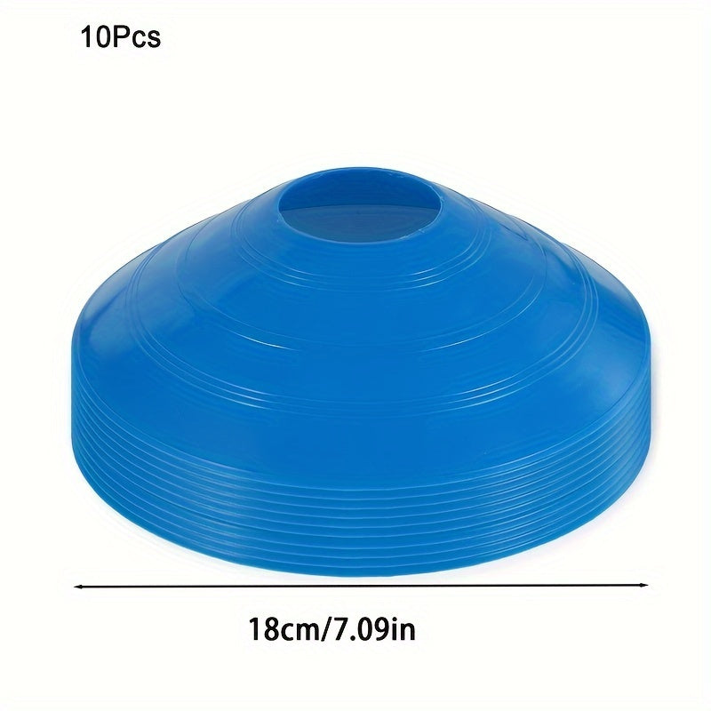 10pcs Soccer Ball Training Disc Football Training Equipment
