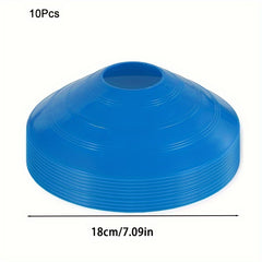 10pcs Soccer Ball Training Disc Football Training Equipment