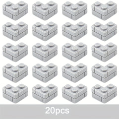 20pcs Corner Wall Tiles Small Pieces 1 2 Building B