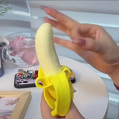 Banana Squeezing Joy Release Toy Kids Trick Decompress Fragrance