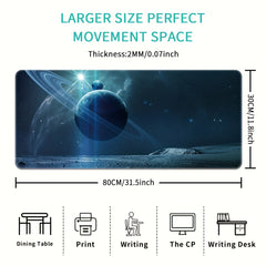 Planet Starry Sky Large Gaming Mouse Pad