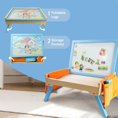 Bluey 102D Creation Station 2-in-1 Magnetic Whiteboard & Lap Tray for Kids