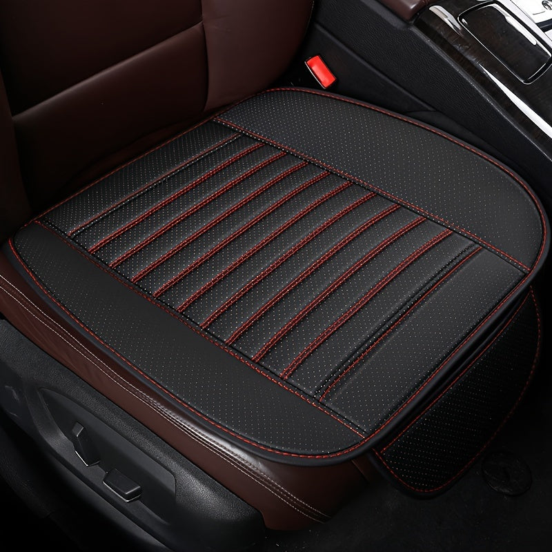 Universal Faux Leather Car Seat Cushion