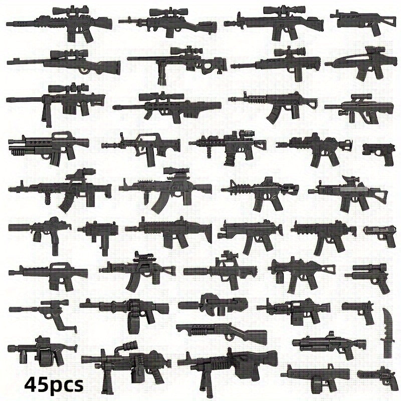 Military Building Blocks Toys DIY Parts Classic Toy Birthday Gift