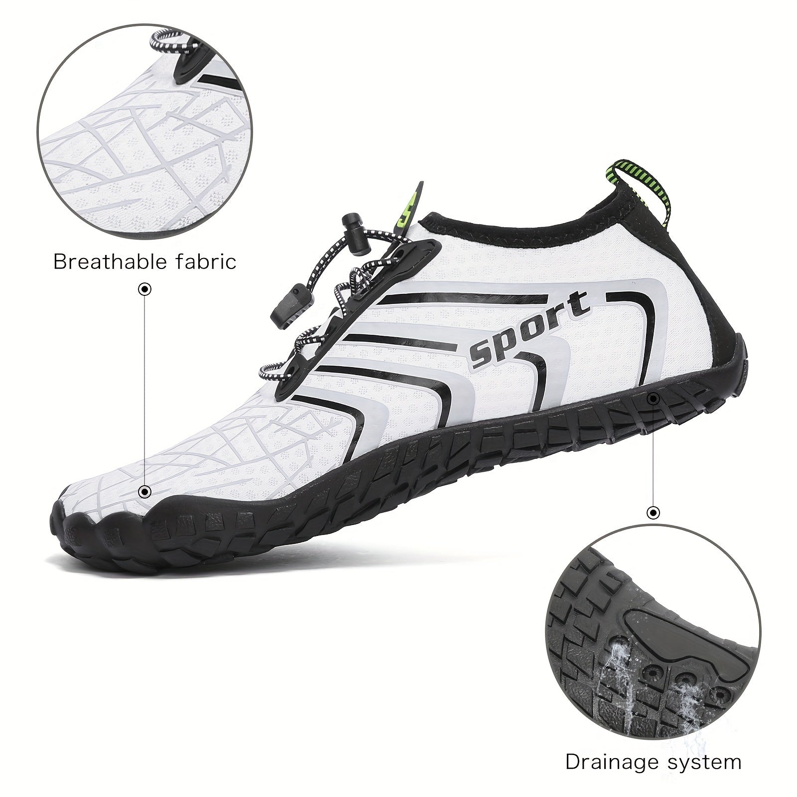 Women's Summer Beach Wading Shoes Quick Dry Non Slip Lightweight