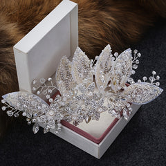 Crystal Wedding Hair Clip Bridal Tiaras Hair Pin