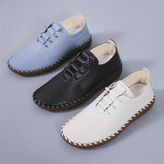 Soft Sole Lace Up Loafers Women's Casual Walking Shoes