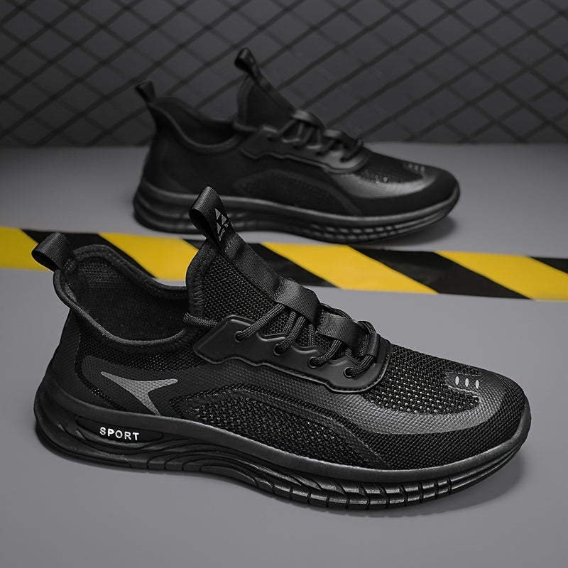 Men's Slip on Sneakers Odor Resistant Athletic Shoes with Shoelaces