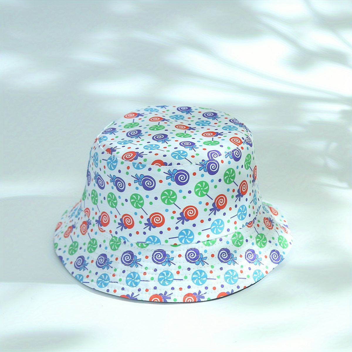 Lollipop Reversible Bucket Hat Lightweight Sun Hat