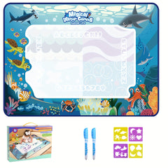 Magic Watercolor Canvas Mat Non Toxic Washable Kids Art Pad